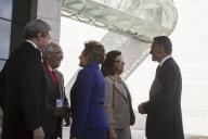 O Presidente da República, Aníbal Cavaco Silva, preside à sessão de abertura da Conferência “Portugal na Balança da Europa e do Mundo”, na Fundação Champalimaud, a 12 de abril de 2013