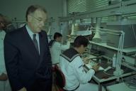 Visita do Presidente da República, Jorge Sampaio, ao Grupo n.º 1 de Escolas da Armada (G1EA) - Vila Franca de Xira, a 23 de junho de 1999