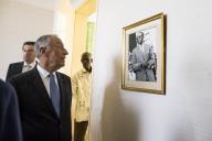 O Presidente da República, Marcelo Rebelo de Sousa, visita, em Dacar, a Casa-Museu Léopold Sédar Senghor, a 13 de abril de 2017