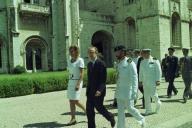 Participação do Presidente da República, Jorge Sampaio, nas Cerimónias do Dia da Marinha e das Forças Armadas, a 8 de julho de 1996