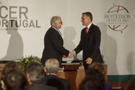 O Presidente da República, Aníbal Cavaco Silva, preside à conferência “Nascer em Portugal”, no âmbito dos Roteiros do Futuro, no Palácio da Cidadela, Cascais, a 17 de fevereiro de 2012