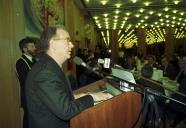 O Presidente da República, Jorge Sampaio, preside ao almoço de abertura da Cimeira "Travel & Tourism", em Vilamoura, a 17 de janeiro de 1997