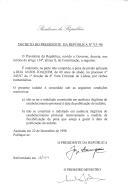 Decreto que indulta, na parte não cumprida, por razões humanitárias, a pena de prisão aplicada a Iria Anjos Joaquim, de 60 anos de idade, no processo nº 243/97 da 1ª Secção da 6ª Vara Criminal de Lisboa.