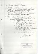 Despacho manuscrito do Presidente da República, Ramalho Eanes, dirigido à Casa Civil, sobre a documentação entregue pelo Ministro do Mar e a organização em processo da mesma.