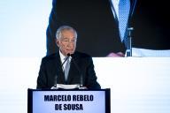 O Presidente da República Marcelo Rebelo de Sousa preside, em Lisboa, à Sessão de abertura da Conferência “Democracia e Liberdade de Imprensa”, organizada pela revista Sábado por ocasião do seu 15.º aniversário, a 15 de maio de 2019