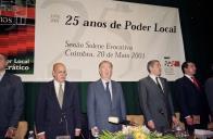 Deslocação do Presidente da República, Jorge Sampaio, a Coimbra, por ocasião das comemorações dos 25 anos do Poder Local Democrático, a 20 de maio de 2001
