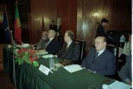 Deslocação do Presidente da República, Jorge sampaio, à Reitoria da Universidade de Lisboa onde preside ao Encontro Nacional da Comunidade Evangélica, a 10 de janeiro de 1998