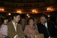 Deslocação do Presidente da República, Aníbal Cavaco Silva, ao Teatro da Trindade, em Lisboa, assistindo à representação da peça “Miss Daisy”, a 21 de julho de 2007