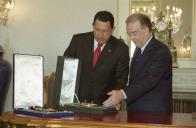 Visita de Estado a Portugal do Presidente da República da Venezuela, Senhor Hugo Chávez, a Portugal, a 18 de outubro de 2001