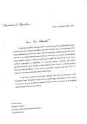 Carta do Presidente da República, Jorge Sampaio, dirigida ao Presidente dos Estados Unidos da América, William J.Clinton, convidando-o para visitar oficialmente Portugal durante o ano de 1999.