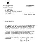 Carta do Vice-Chanceler da República da Áustria, Erhard Busek, dirigida ao Presidente da República Portuguesa, Mário Soares, agradecendo a audiência que lhe foi concedida em 29 de maio de 1992 e a simpatia demonstrada para com a posição austríaca no contexto europeu.