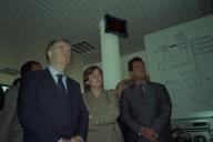 Deslocação do Presidente da República, Jorge Sampaio, a Loures para a inauguração da ETAR de Frielas, a 8 de junho de 1999