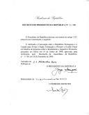 Decreto que ratifica a Convenção entre a República Portuguesa e o Canadá para Evitar a Dupla Tributação e Prevenir a Evasão Fiscal em Matéria de Impostos sobre o Rendimento e respetivo Protocolo, assinados em Otava em 14 de junho de 1999.
