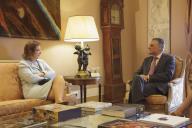 O Presidente da República, Aníbal Cavaco Silva,  recebe em audiência a nova Representante Permanente de Portugal junto da Organização de Segurança e Cooperação na Europa (OSCE), em Viena, a Embaixadora Graça Mira Gomes, a 28 de julho de 2015