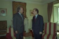 Audiência concedida pelo Presidente da República, Jorge Sampaio, ao Embaixador de Portugal na DELNATO, Fernando Andersen Guimarães, a 4 de junho 1999