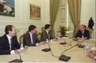 Audiência concedida pelo Presidente da República, Jorge Sampaio, à direção do PSD, a 13 de julho de 2001