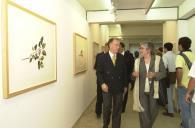 O Presidente da República, Jorge Sampaio, inaugura a exposição da pintora Graça Morais "A Idade da Pedra", na Galeria 111, a 21 de setembro de 2002