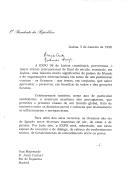 Carta do Presidente da República, Jorge Sampaio, dirigida a D. Juan Carlos, Rei de Espanha, endereçando-lhe convite para estar presente, junto com a Rainha Sofia, nas cerimónias de inauguração da EXPO 98, no dia 21 de maio de 1998.