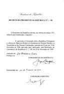 Decreto que aprova a Convenção entre a República Portuguesa e o Reino de Marrocos relativa à Assistência a Pessoas Detidas e à Transferência de Pessoas Condenadas, assinada em Évora, em 14 de novembro de 1998.