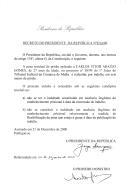 Decreto que reduz, por indulto, em seis meses, a pena residual de prisão aplicada a Carlos Vítor Araújo Gomes, de 27 anos de idade, no processo n.º 38/99 do 1.º Juízo do Tribunal Judicial da Comarca de Mafra.