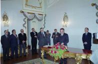 Tomada de posse de Secretários de Estado do XIV do Governo Constitucional, a 23 de janeiro de 2002