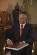 O Presidente da República, Aníbal Cavaco Silva, concede uma entrevista a um canal de televisão turco, a 7 de maio de 2009