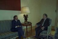 Audiência concedida pelo Presidente da República, Jorge Sampaio, ao Ministro da República para a Madeira, Juiz Conselheiro Antero Monteiro Dinis, a 14 de outubro de 1999