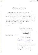 Decreto de exoneração do embaixador António Augusto Marques da Costa Vaz Pereira do cargo que exercia como Embaixador de Portugal em Londres [Reino Unido].