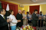 Maria Cavaco Silva participa na cerimónia comemorativa do 110.º aniversário da Fundação Lar de Cegos Nossa Senhora da Saúde, em Lisboa, a 22 de junho de 2006