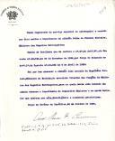 Decreto de exoneração de Luiz António de Magalhães Correia, Ministro da Marinha, do cargo que exercia interinamente de Ministro dos Negócios Estrangeiros.