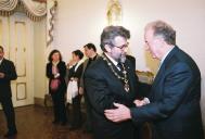 O Presidente da República, Jorge Sampaio, condecora com o Grau de Grande Oficial da Ordem de Sant' Iago da Espada José Manuel Barata-Moura, e com a Grã-Cruz da Ordem do Infante, 8 políticos, a 5 de março de 2006