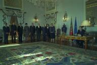Cerimónia de Assinatura do Decreto de Ratificação do Tratado de Adesão dos Países do Alargamento da União Europeia, no Palácio de Belém, a 22 de dezembro de 2003