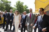 O Presidente da República, Marcelo Rebelo de Sousa, acompanhado pelos Reis de Espanha, D. Felipe VI e D. Letizia, inaugura, no Parque do Bom Retiro, a 76.ª edição da Feira do Livro de Madrid na qual Portugal foi o país convidado, a 26 de maio de 2017