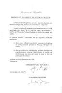 Decreto que revoga, por indulto, a pena acessória de expulsão do País aplicada a Alcides Agostinho Pinto Jesus, de 25 anos de idade, no processo nº 226/96 do 2º Juízo do Tribunal Judicial de Mafra.