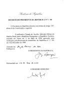 Decreto que ratifica o Tratado de Auxílio Judiciário Mútuo em Matéria Penal ente a República Portuguesa e a República Tunisina, assinado em Tunes em 11 de maio de 1998.