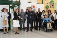 A Dra. Maria Cavaco Silva visita, em Faro, o Núcleo Regional da Associação Portuguesa de Paralisia Cerebral, a 26 de maio de 2010