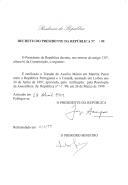 Decreto que ratifica o Tratado de Auxílio Mútuo em Matéria Penal entre a República Portuguesa e o Canadá, assinado em Lisboa em 24 de junho de 1997.