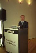 O Presidente da República, Jorge Sampaio, preside à Sessão de abertura do Seminário "Droga - Situação e Novas Estratégias", no Centro Cultural de Belém, a 19 de junho de 1997