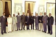 O Presidente da República, Jorge Sampaio, oferece um almoço aos Ministros da Cultura da CPLP, no Palácio de Belém, a 5 de maio de 2000