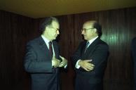 Deslocação do Presidente da República, Jorge Sampaio, à sessão de abertura do Seminário "Justiça e Media", na Torre do Tombo, a 10 de outubro de 1996