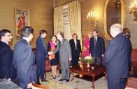 Audiência concedida pelo Presidente da República, Jorge Sampaio, ao Grupo Parlamentar do Partido Socialista Europeu, a 6 de abril de 2000