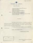 Convocatória (Minuta) para a Reunião do Conselho Superior da Defesa Nacional, a realizar no Palácio de S. Bento, pelas 16.00 horas do dia 12 de Novembro de 1971
