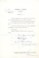 Decreto que fixa o dia 3 de novembro de 1957 para a eleição geral dos deputados à Assembleia Nacional.