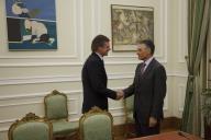 O Presidente da República, Aníbal Cavaco Silva, recebe em audiência a Direção da Confederação do Turismo Português (CTP), a 4 de fevereiro de 2011
