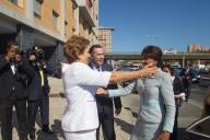 Maria Cavaco Silva visita o Centro de Desenvolvimento Infantil DIFERENÇAS, por ocasião de uma deslocação privada a Portugal da Primeira-Dama da República Dominicana, Senhora Candida Montilla de Medina, em 19 de setembro de 2013