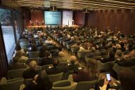 O Presidente da República, Marcelo Rebelo de Sousa, encerra a Conferência “Investimento em Portugal” por si promovida e organizada pela Fundação Calouste Gulbenkian, a 15 de março de 2017