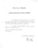Decreto de nomeação do Engº António Manuel de Oliveira Guterres para exercer o cargo de Primeiro-Ministro.