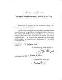 Decreto que ratifica o Acordo entre a Comunidade Europeia e os seus Estados Membros, por um lado, e a Confederação Suíça, por outro, sobre a Livre Circulação de Pessoas, assinado no Luxemburgo em 21 de junho de 1999.