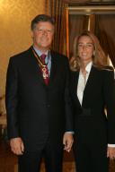 O Presidente da República, Jorge Sampaio, condecora com o grau de Grande-Oficial da Ordem de Mérito, 9 empresários, a 25 de janeiro de 2006