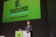 O Presidente da República Marcelo Rebelo de Sousa preside, na Fundação Champalimaud em Lisboa, à Sessão de abertura do Seminário Internacional de encerramento do Ciclo de Debates “Decidir sobre o final da vida”, a 5 de dezembro de 2017